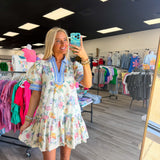 Blooming Grace Babydoll Dress