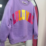 LULU MAC Multicolor Sweatshirt | Purple