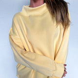 Color Me Comfy Mock Neck Sweatshirt