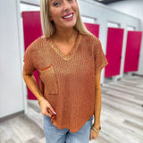 Metallic Sweater