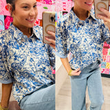 Soft Moments Top | Blue