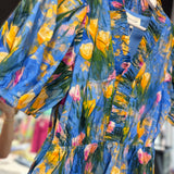 The Petal Pop Mini Dress