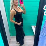 Acid Wash Jumpsuit