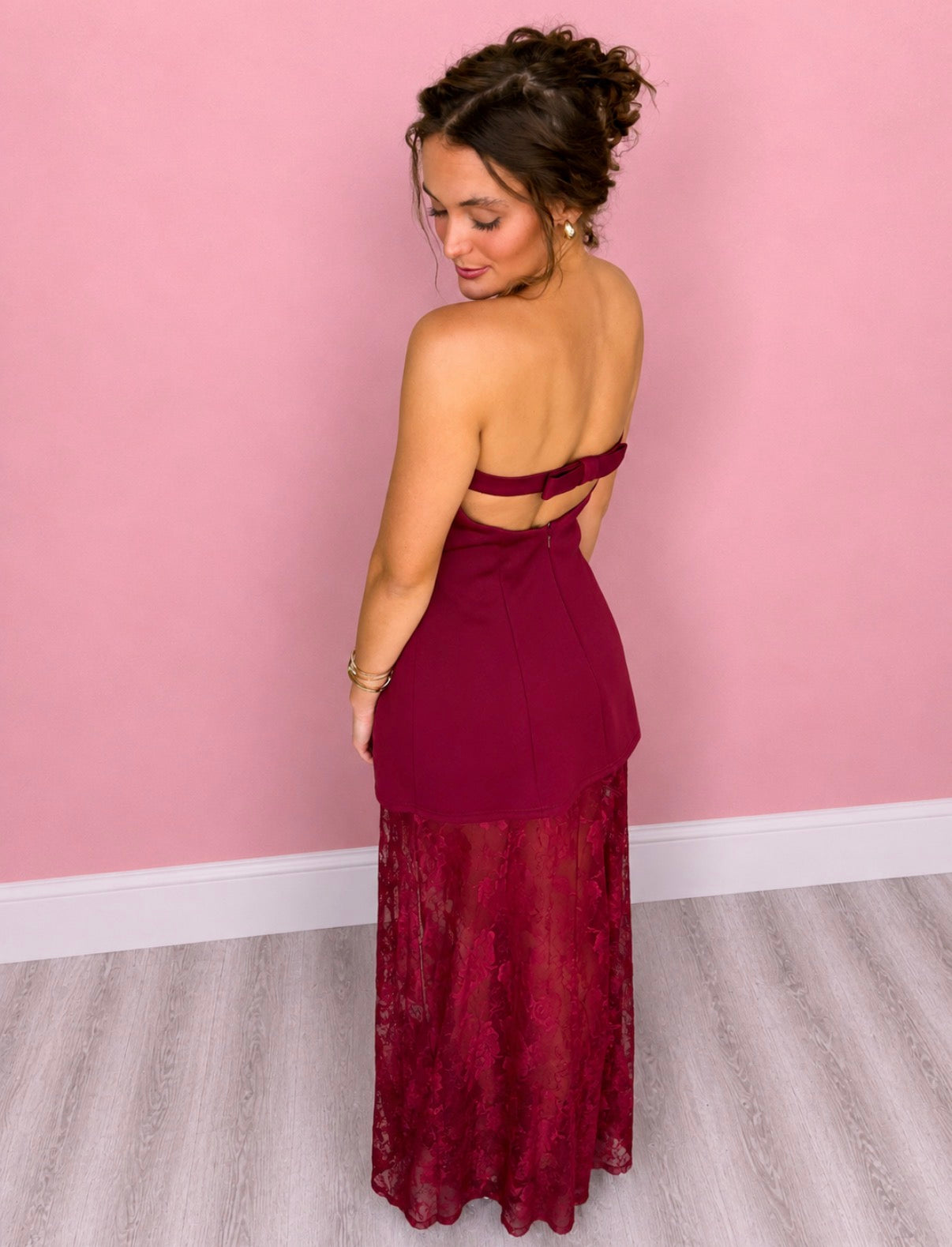 Always Yours Lace Maxi Dress