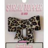 Bow Straw Topper