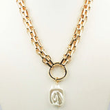 The Luxe Pearl Drop Necklace