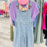 The Playful Polka Dot Overalls