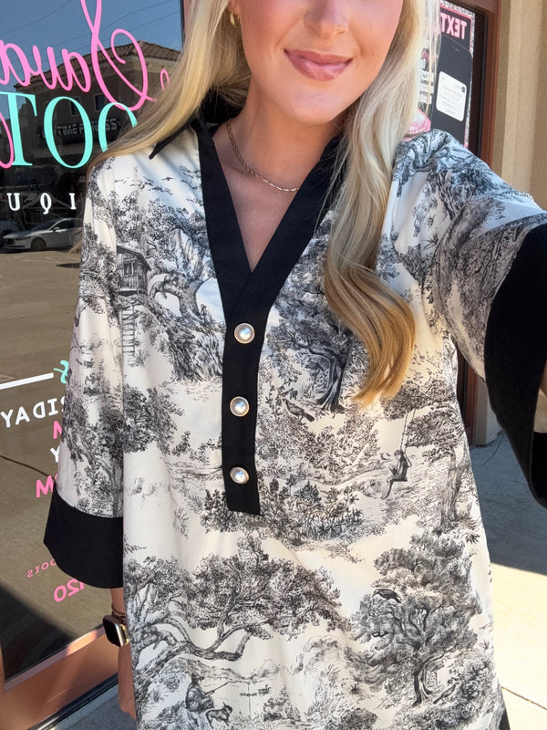 Story Book Dress | Black