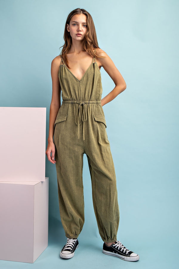 Olive Jumpsuit