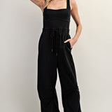 Acid Wash Jumpsuit
