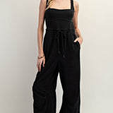Acid Wash Jumpsuit