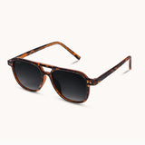 Briggs Brown Cheetah | DAX EYEWEAR