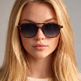 Briggs Brown Cheetah | DAX EYEWEAR