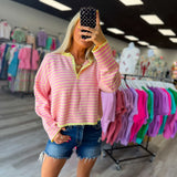 Pink Lemonade Pullover