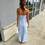 Coastal Breeze Stripe Maxi