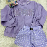 Proverbs Polka Dot Mockneck