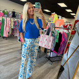 Being Bold Top - Blue