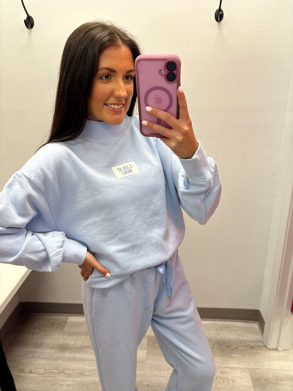 Terry Cloth Mock Neck Top | LULU MAC