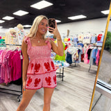 Crawfish Gingham Set