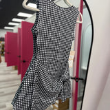 Squeeze the Day Gingham Athletic Romper Dress
