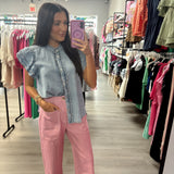 Come On By Pants Light Pink