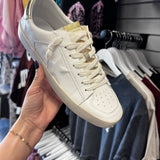 The Alex Sneaker | White Gold