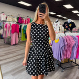 Dot Your Thing Dress 🖤
