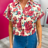 Rosy Escape Top