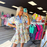 Blooming Grace Babydoll Dress