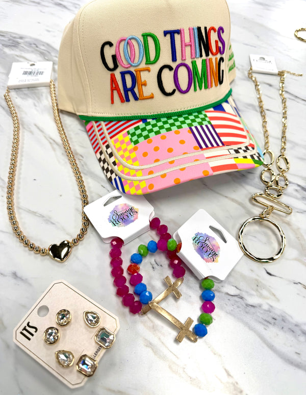 Beaded Cross Bracelet