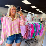 Pink Lemonade Pullover
