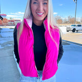 Two Sides to Every Story Reversable Puffer Vest