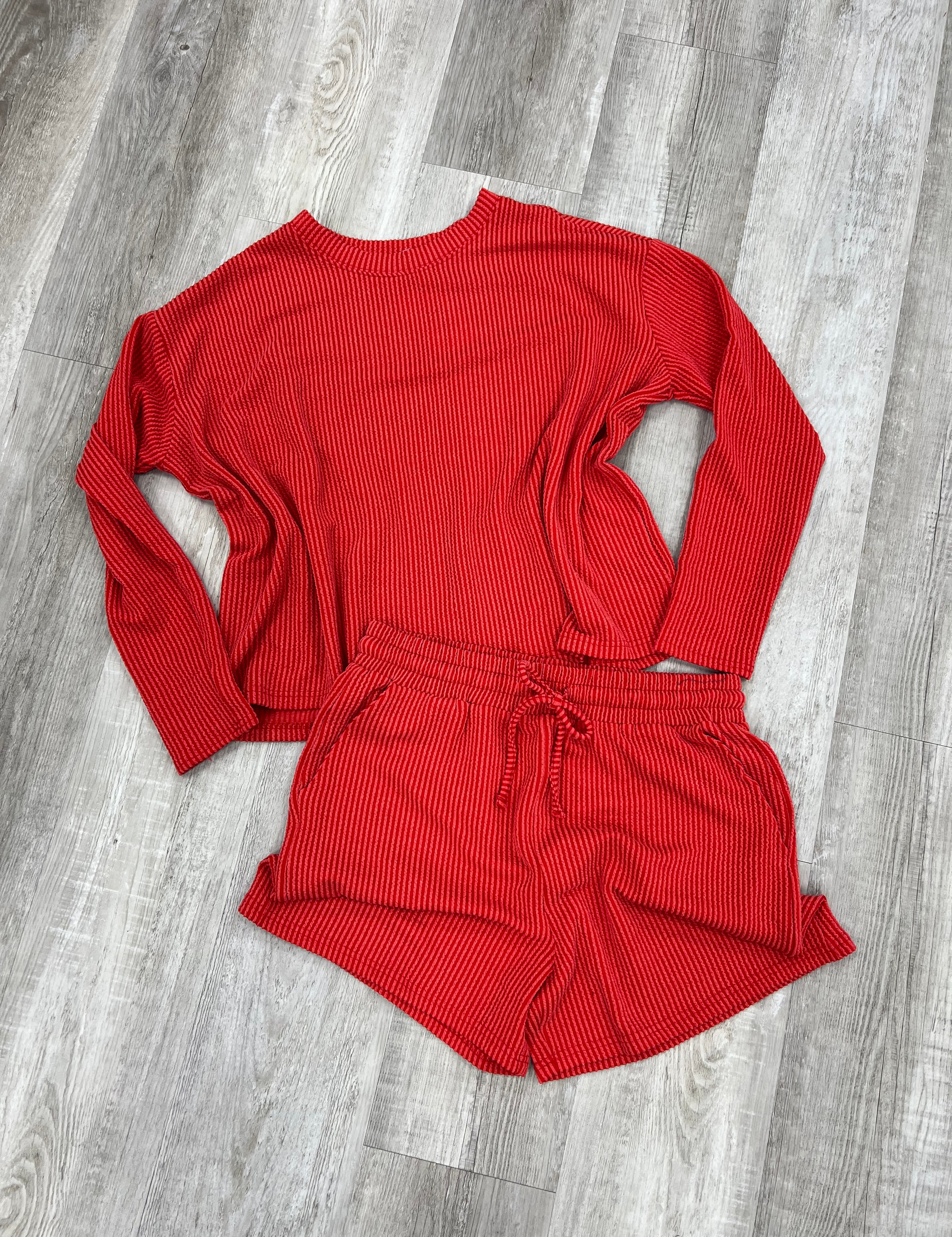 SAVAGE DEAL | Ribbed Set Long Sleeve Set