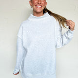Color Me Comfy Mock Neck Sweatshirt
