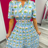 Spring Beauty Midi Dress