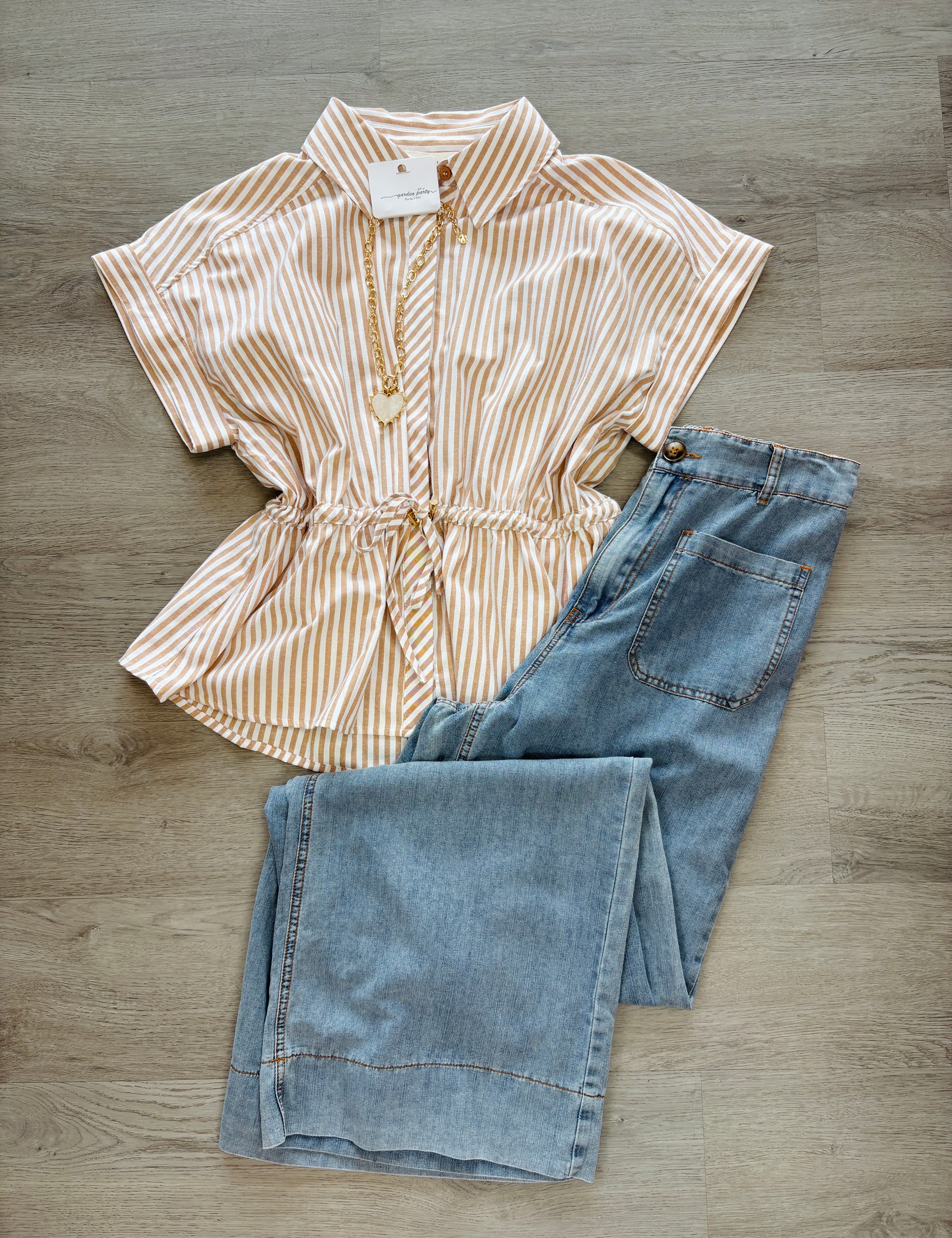 Uptown Stripe Top