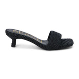Capricorn Heeled Sandal Black