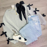 Bows on My Sleeve Sweatshirt