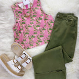 Blushing Beauty Floral Top