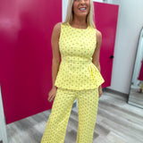 Something To Talk About Polka Dot Top