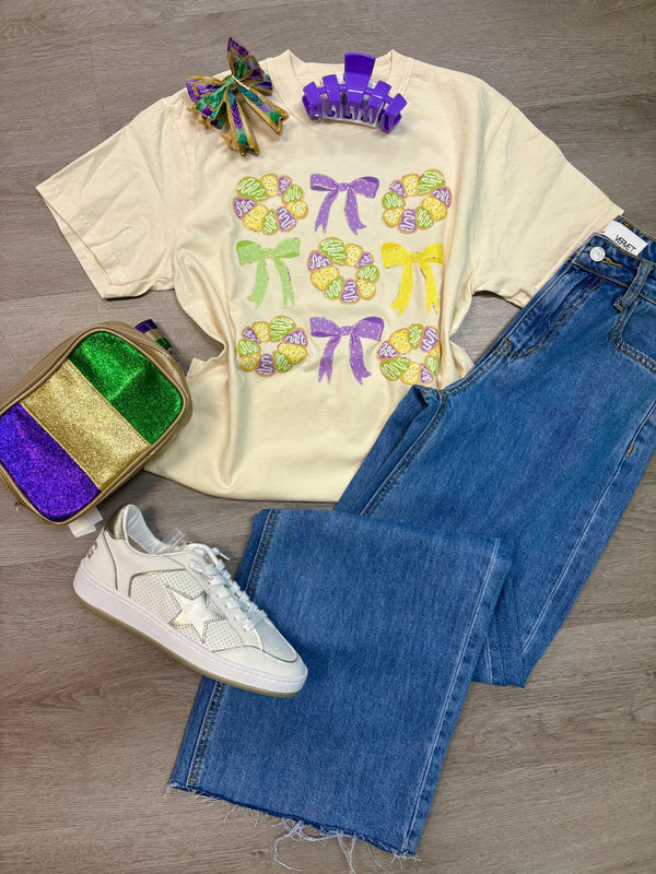 King Cake Bow Shirt