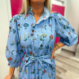Forget-Me-Not Floral Dress