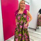 Flirty in Fuchsia Dress