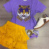 Tiger With Star Glasses Graphic Tee