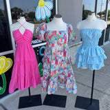 Light Pink Halter Midi Dress