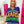 Mardi Gras Lettering Varsity Sweater Top
