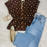 Sweet On You Polka Dot Top