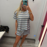 Coastal Chill Stripe shorts