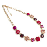 Berry Beautiful Crystal Necklace