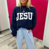 Jesus Embroidery Mockneck